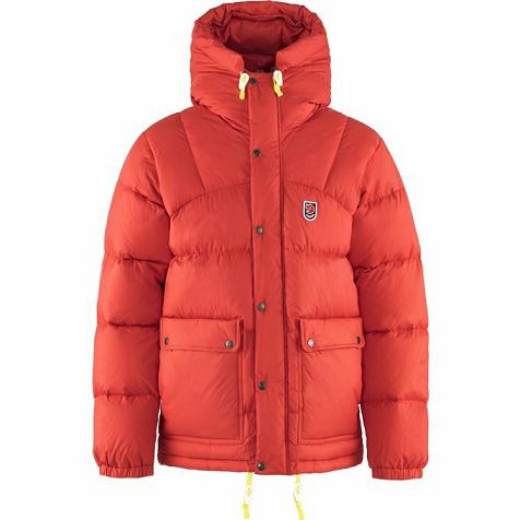 Fjällräven Men Expedition Down Jacket Red PH211503 Philippines